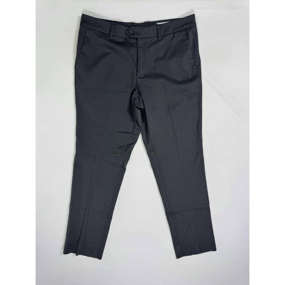 Mizzen + Main Men 32 Gray Performance Chino Commuter Slim Fit Pants 34x29